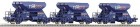 66057 Roco Set of 3 hopper cars RAILPRO